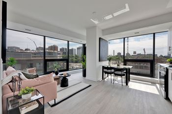 Floor to ceiling windows